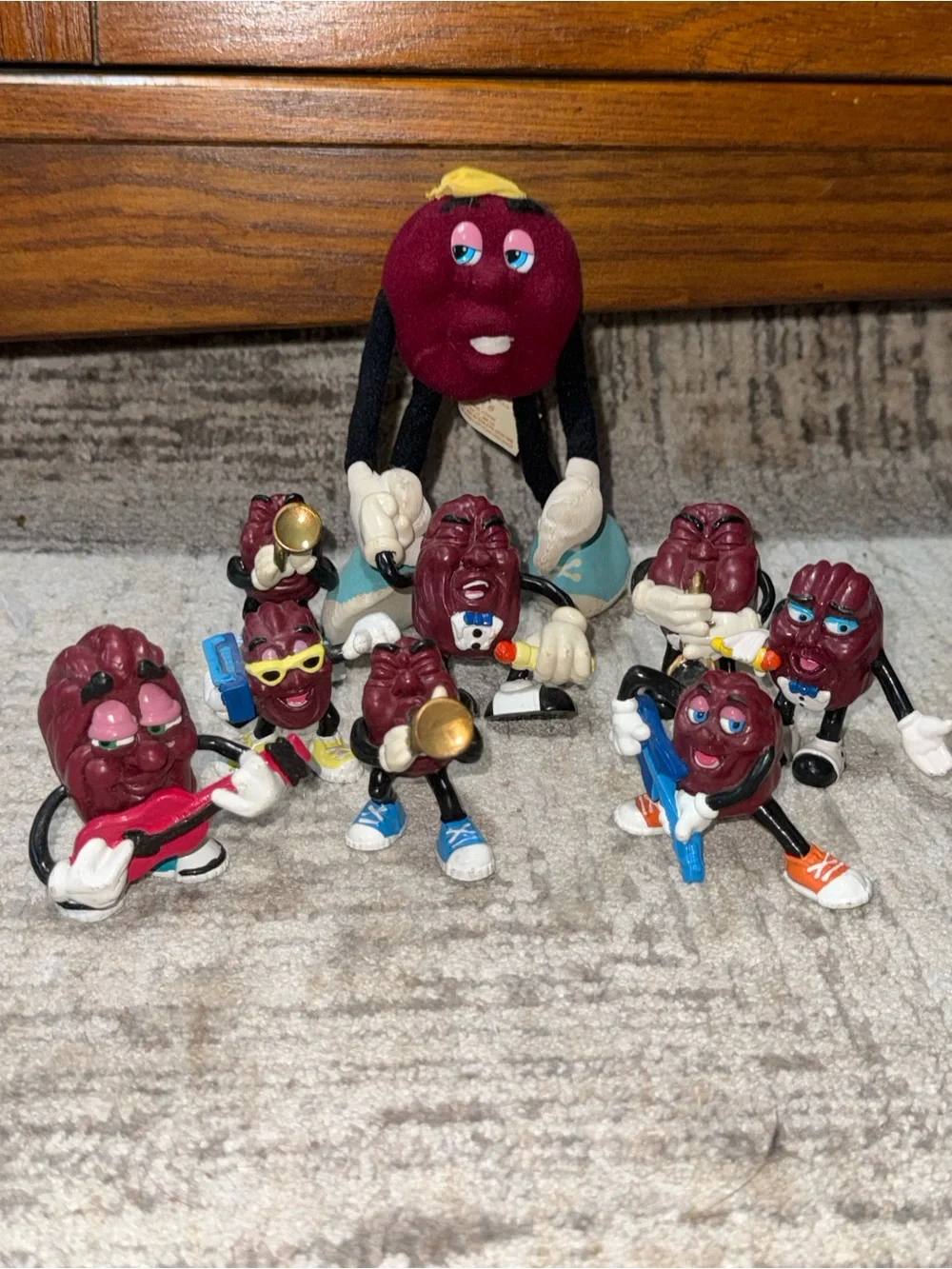 California Raisins vintage collection figurines